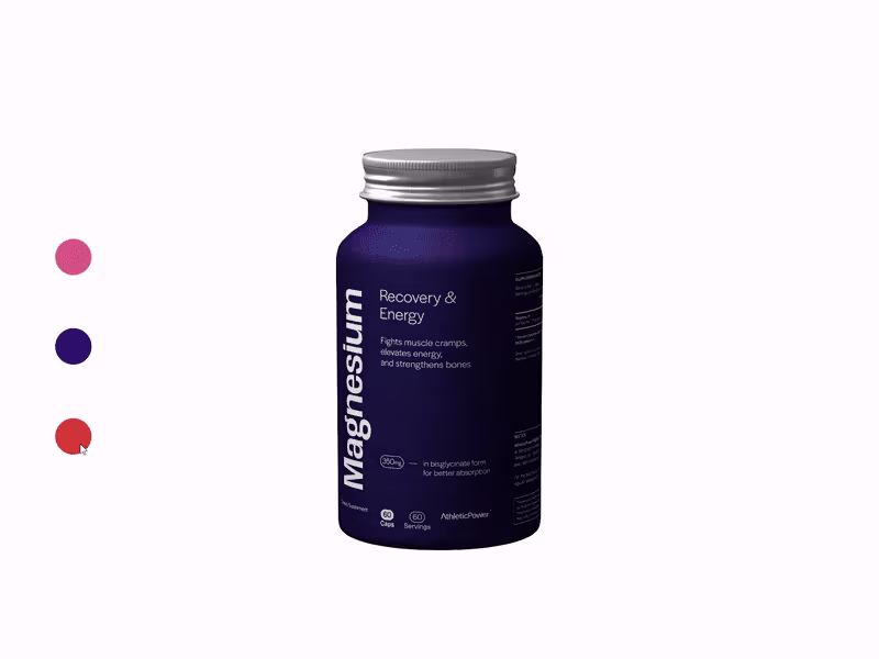 Cover image for Interactive 3D Bottle Models for Athletic Power