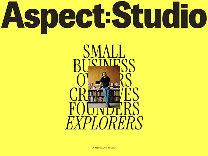 Cover image for Brand Identity Design for Aspect Photography Studio