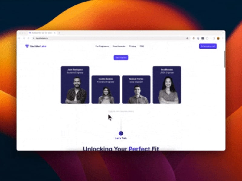 Cover image for Web design - Staffing Product