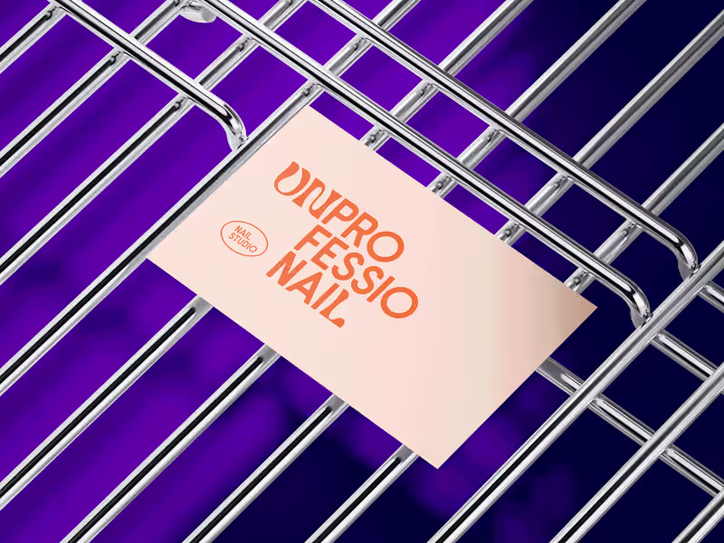 Cover image for Unprofessionail - Nail Studio Branding Design