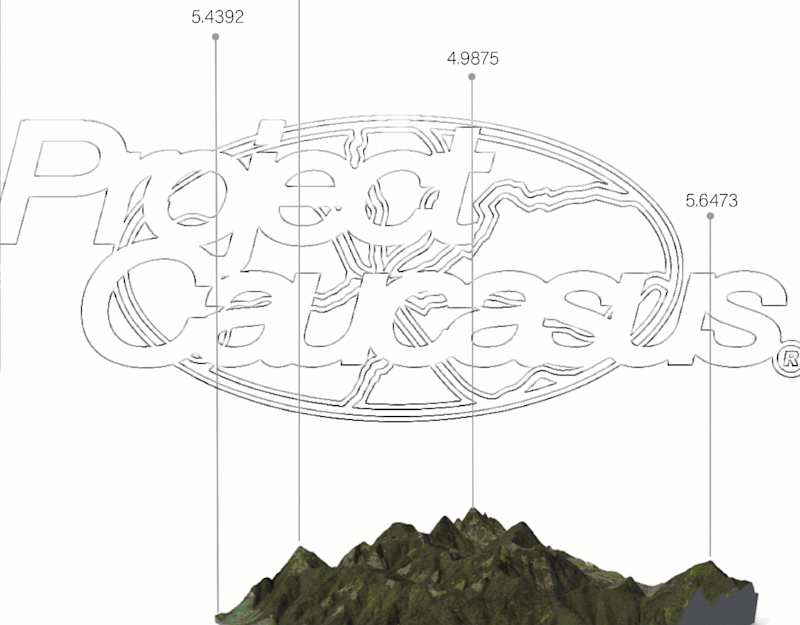 Cover image for Visual Identity Design for Project Caucasus