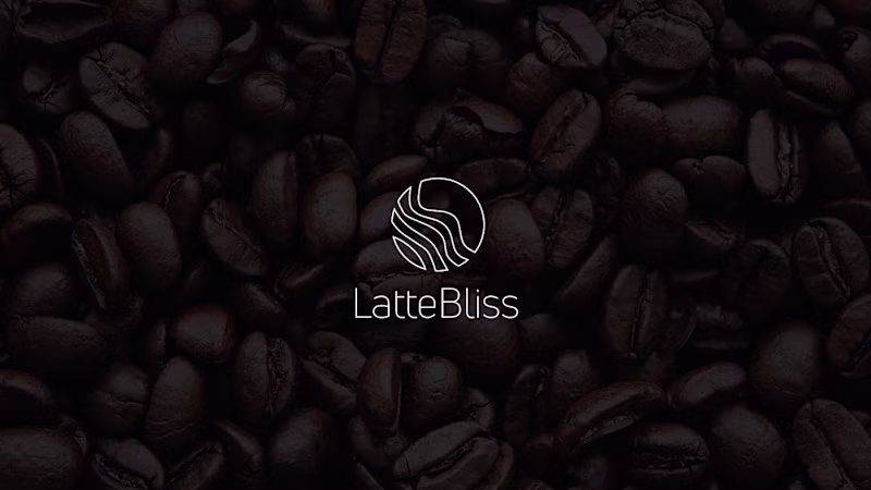 Cover image for LatteBliss Coffee at its best on Behance