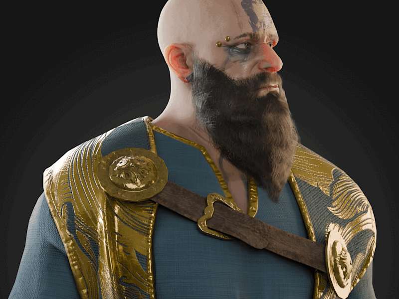 Cover image for God Of War Ragnarok Fanart - NPC