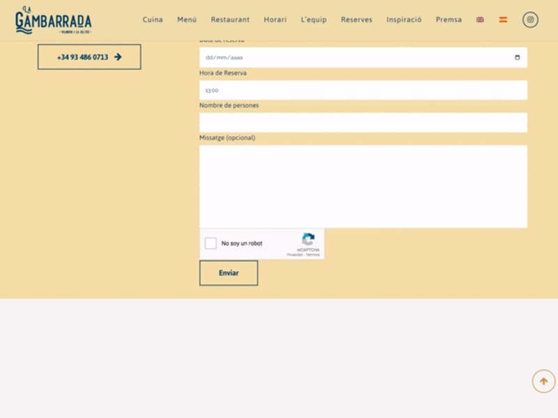 Cover image for WEBSITE FOR LA GAMBARRADA