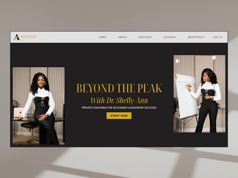 Cover image for AlphaStute Website Redesign