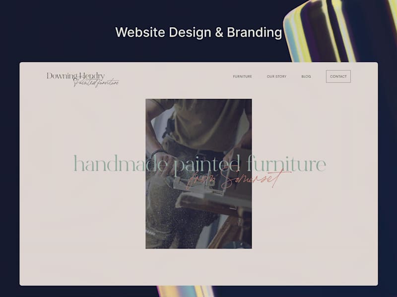 Cover image for Web Design and Brand Identity for Downing-Hendry Furniture