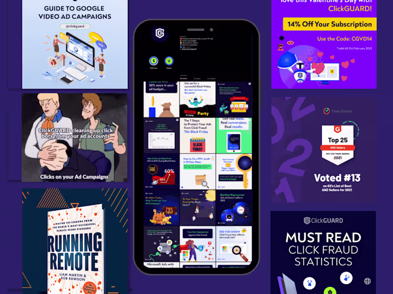 Cover image for Running Remote (Time Doctor)- Social Media Content + Copywriting