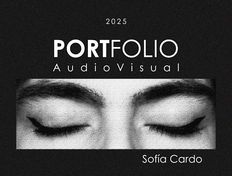 Cover image for PORTFOLIO AUDIOVISUAL SOFÍA CARDOZO
