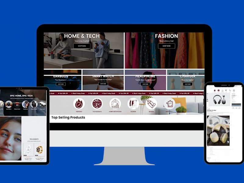 Cover image for Multi-niche Shopify E-commerce Store