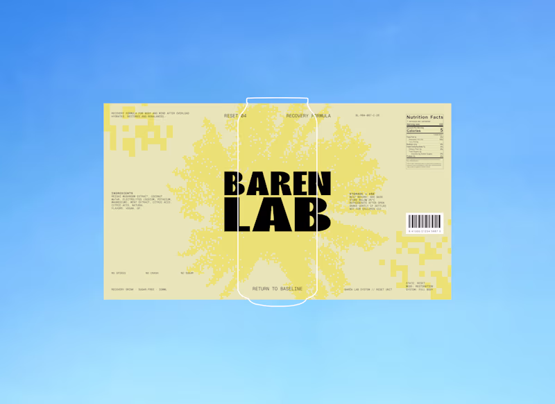 Cover image for Innovative Packaging Design & Branding System for Baren Lab