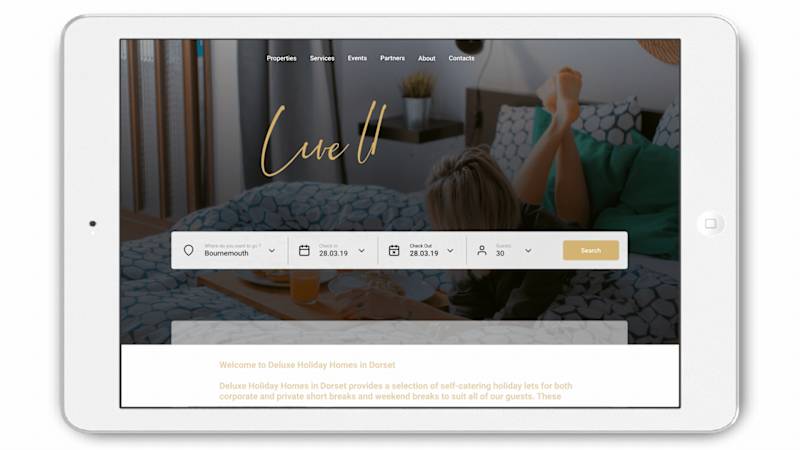 Cover image for Branding and Website for a vacation rental company