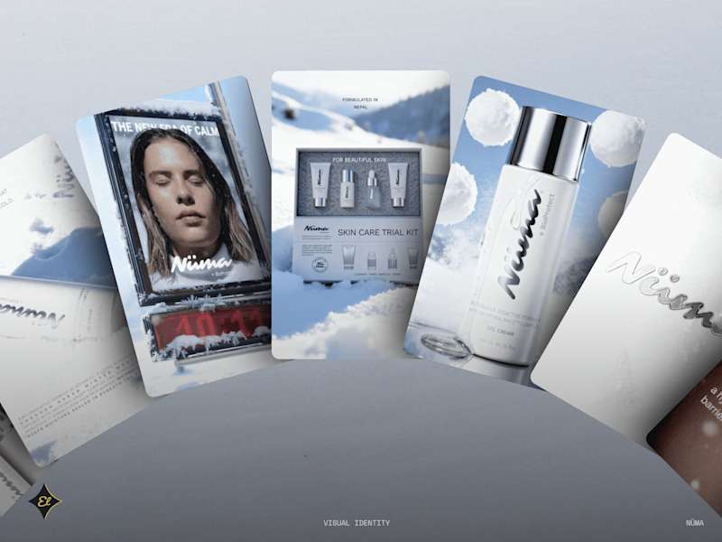 Cover image for From workspace → Final works ❄️ Developing this brand identi...