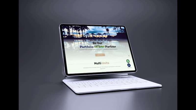 Cover image for Your Perfect Stay Landing Page Design