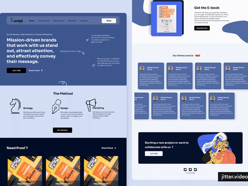 Cover image for Website Redesign for korlodworks