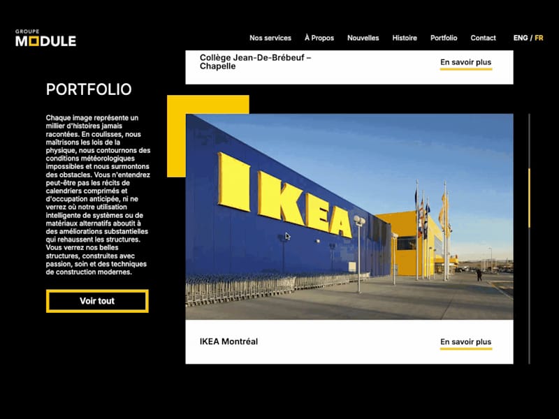 Cover image for Figma to Webflow for Module Construction Group