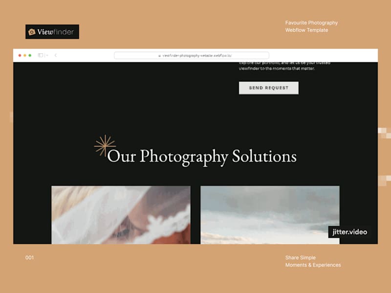 Cover image for Viewfinder | Landing Page UI Design + Webflow