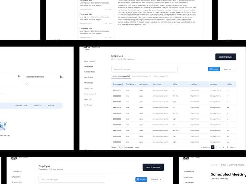 Cover image for Automated employee database dashboard