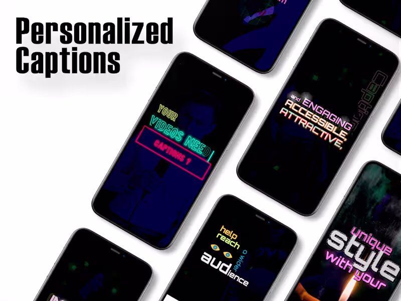 Cover image for Personalized Captions for Videos