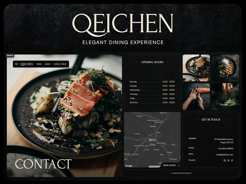 Cover image for QEICHEN - Elegant Dining Experience