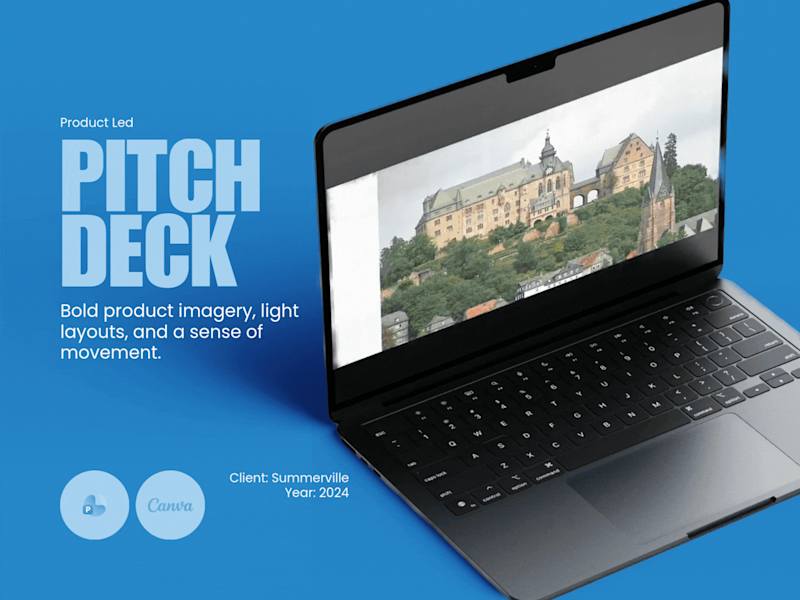 Cover image for Product-Led Pitch Deck Design for Summerville Spirits