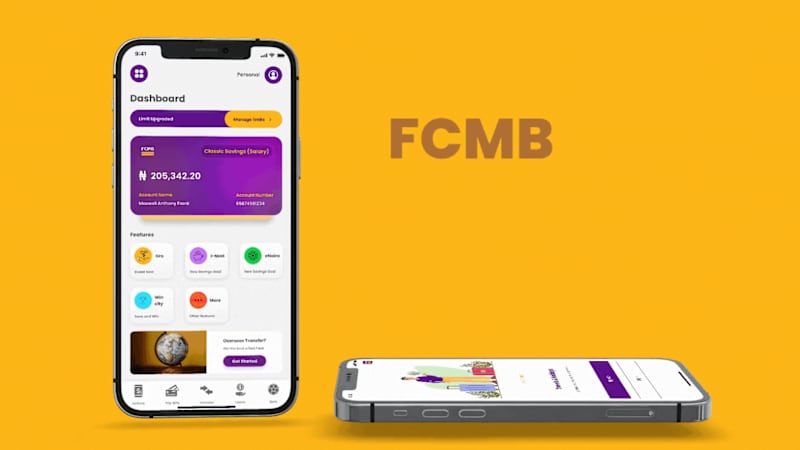 Cover image for FCMB - Mobile App {UI/UX}
