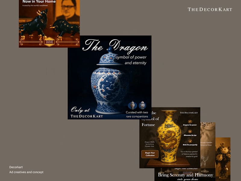 Cover image for Decorkart Ad Campaigns for Premium Home Décor