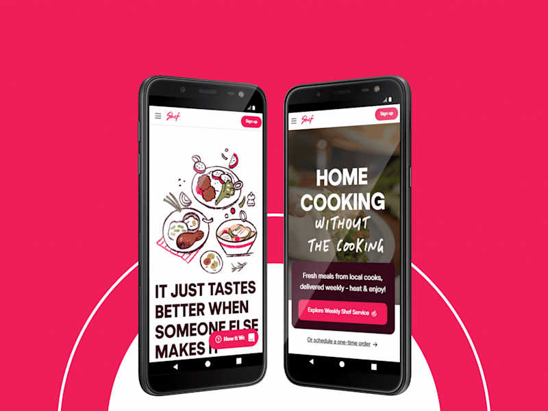 Cover image for Webflow Landing Page Development: Shef