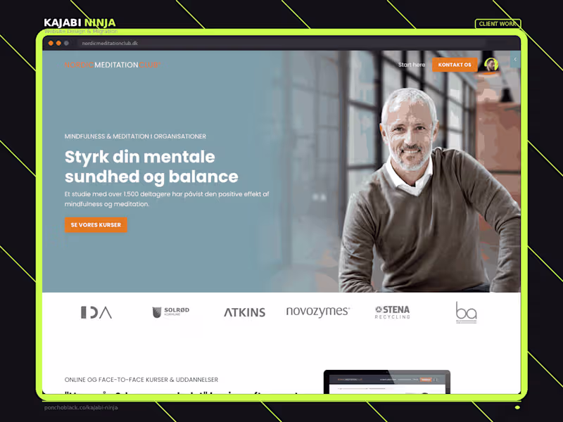 Cover image for Kajabi Client: Nordic Meditation Club