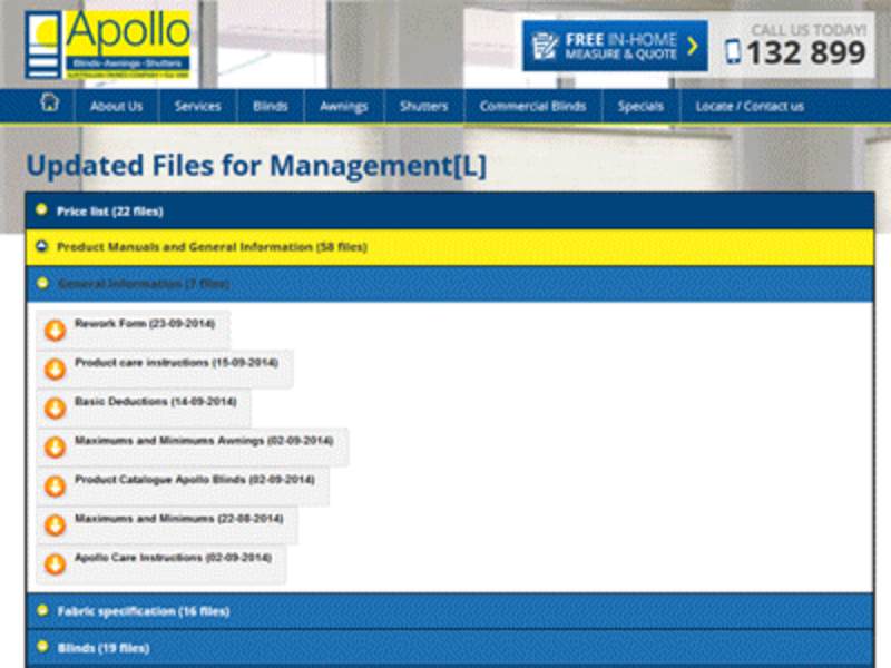 Cover image for Web Content Management of a Blinds WordPress CMS