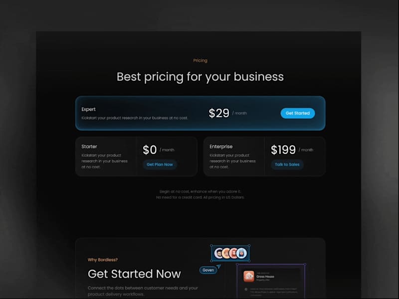 Cover image for Bordless – AI Website Builder