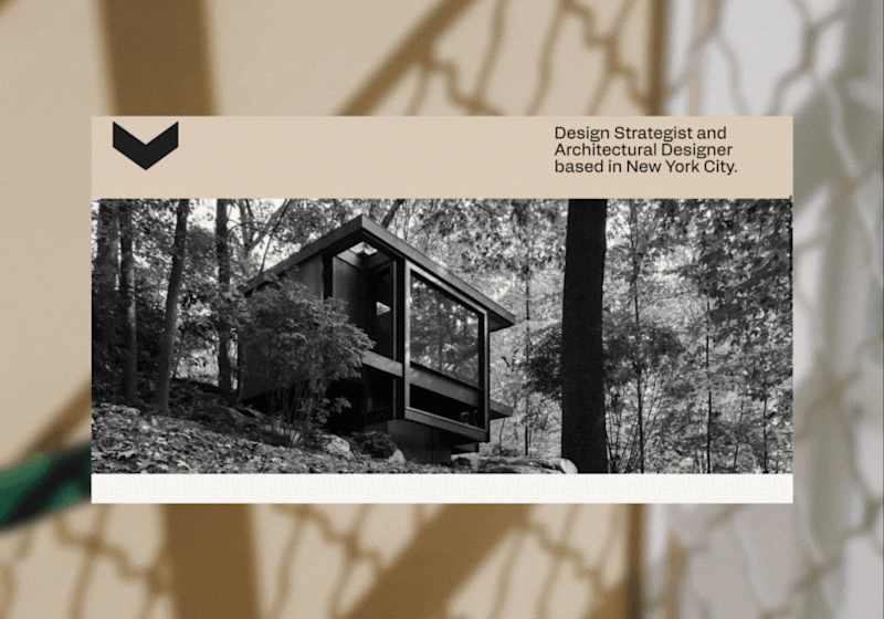 Cover image for Web design and no code development for architect Utsav Shah