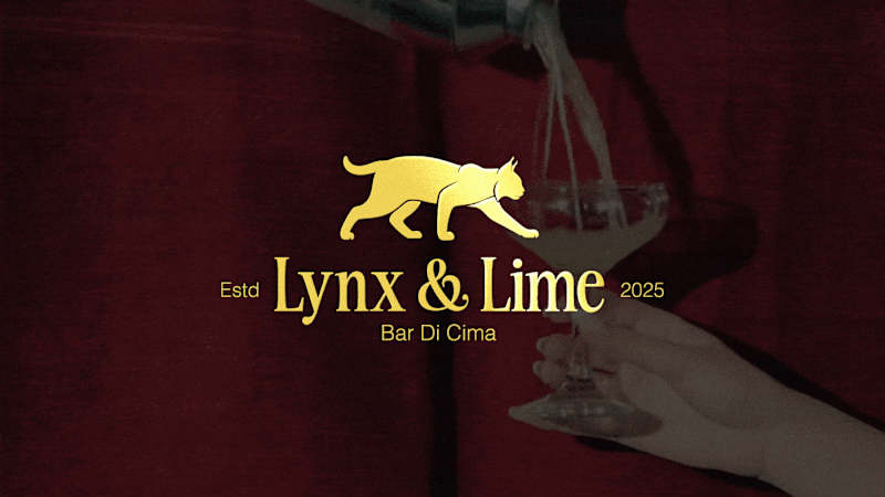 Cover image for Lynx & Lime Bar - Brand identity