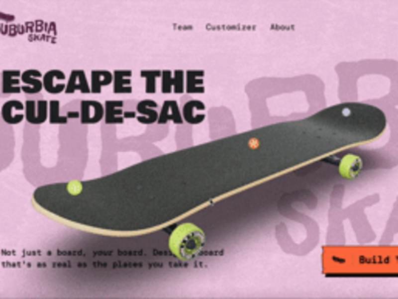 Cover image for Suburbia Skate 3D Site