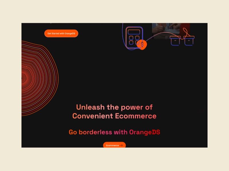 Cover image for OrangeDS – UI/UX, Landing Page & Web Redesign