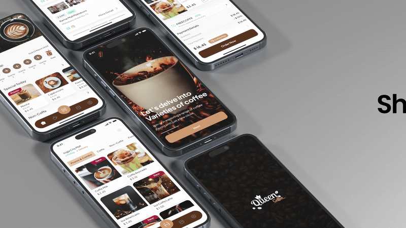 Cover image for BrewTime – Coffee Ordering & Loyalty App UI/UX Design