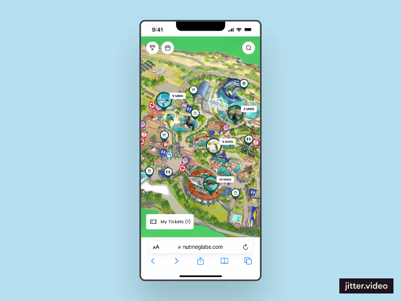 Cover image for NutmegLabs Interactive Map UI