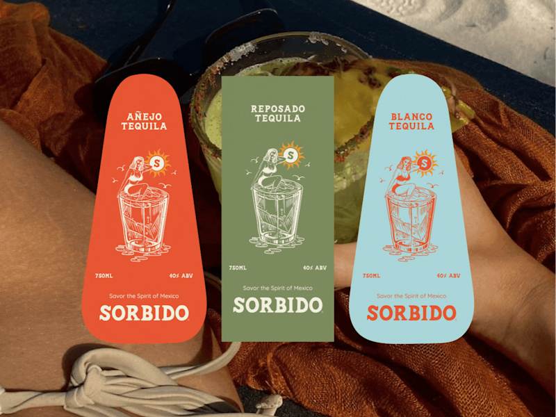 Cover image for Sorbido Tequila (Brand Identity + Packaging)