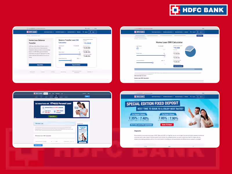 Cover image for HDFC Bank Website Development | Secure & Scalable AEM Solution