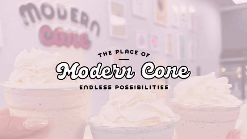 Cover image for Modern Cone Brand Identity + Website Design