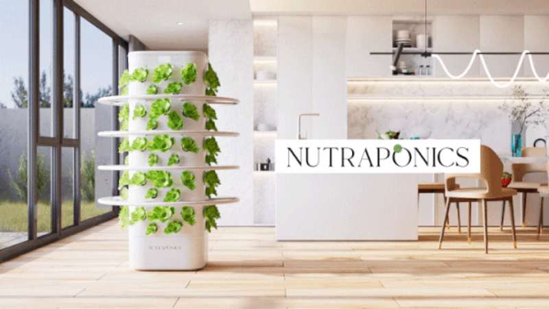 Cover image for Aeroponic Hydroponics garden tower