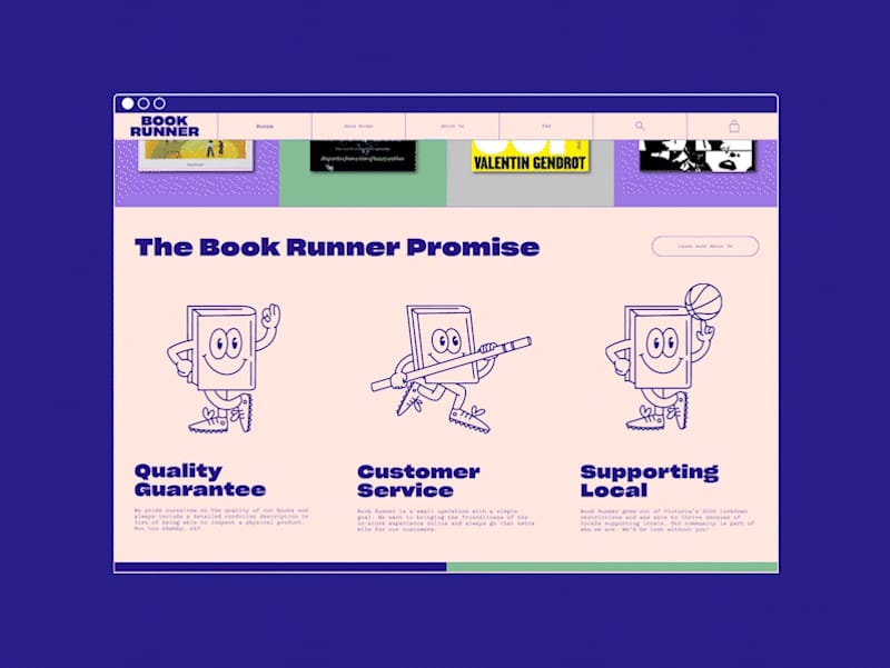 Cover image for Website - Book Runner
