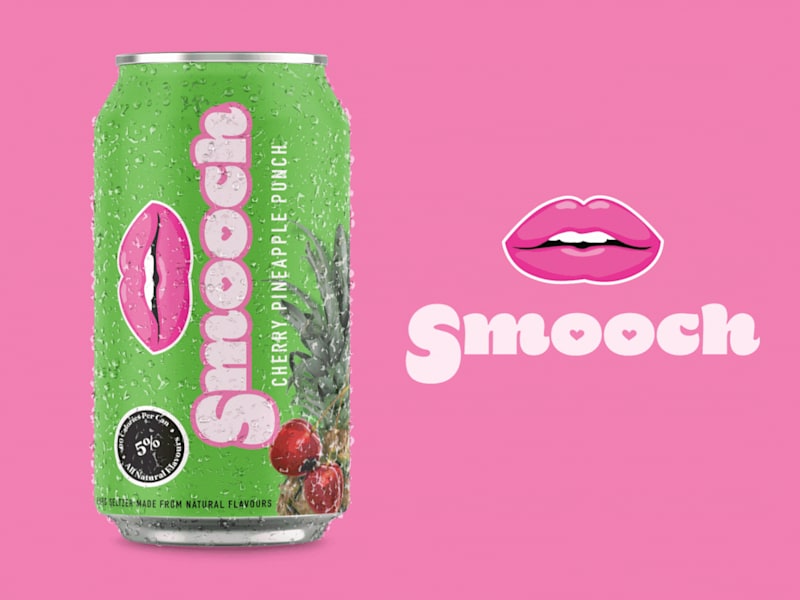 Cover image for Branding and Package Design | Smooch Seltzer