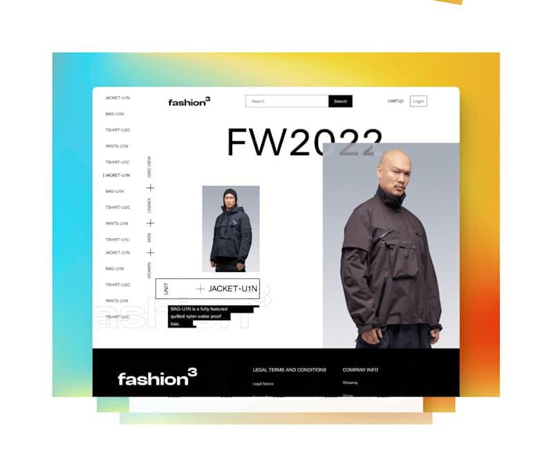Cover image for Clothing ecommerce store