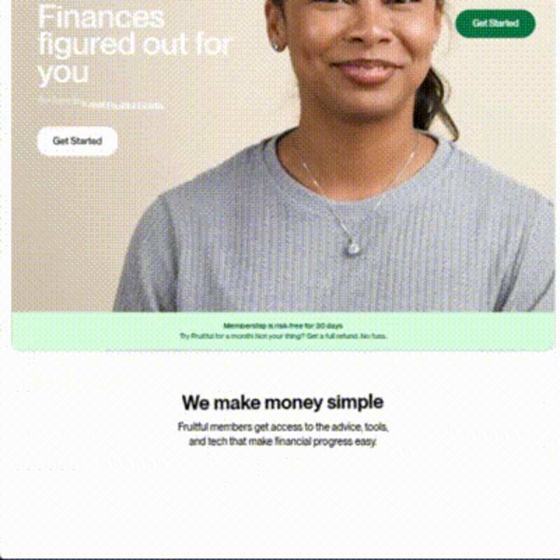 Cover image for Financial Advice Website Design