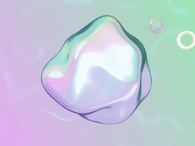 Cover image for ASMR bubble scene in Spline
