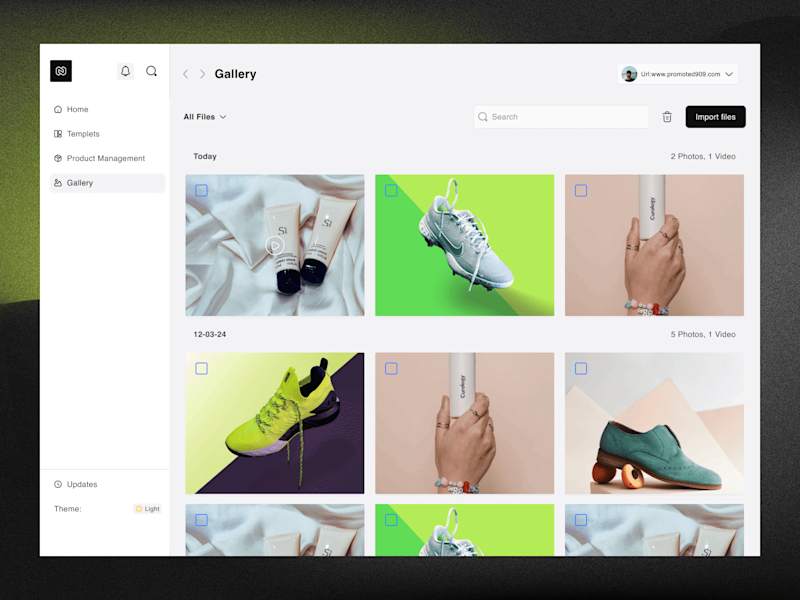 Cover image for Design of a website builder for merchants.