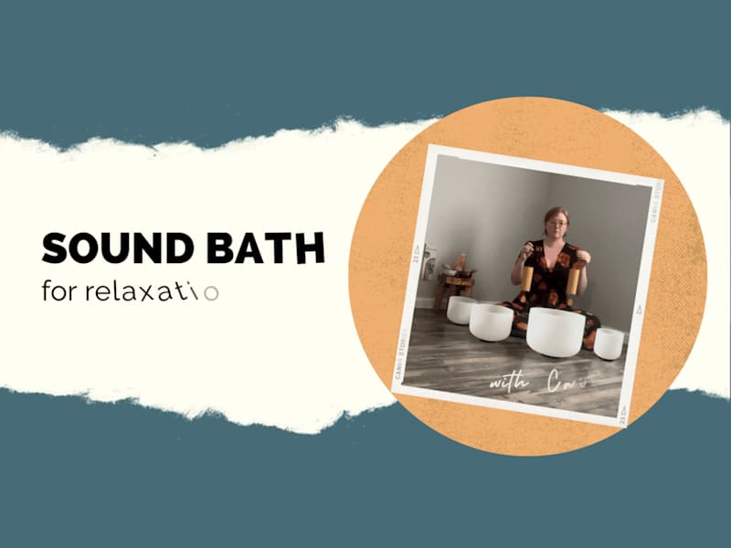 Cover image for Caitlin O. Sound — Virtual Sound Bath Facilitation
