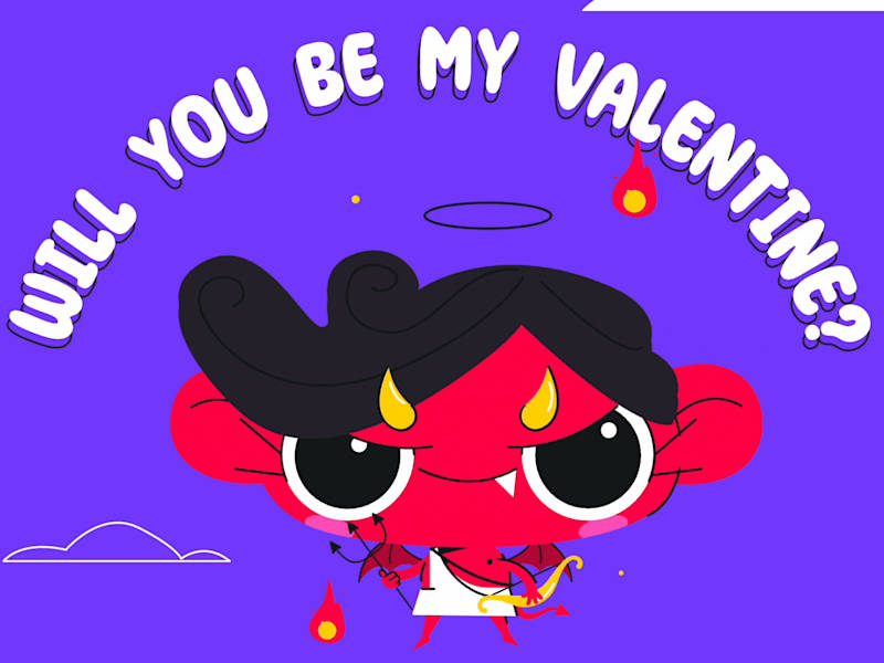 Cover image for Rive, Will you be my valentine?