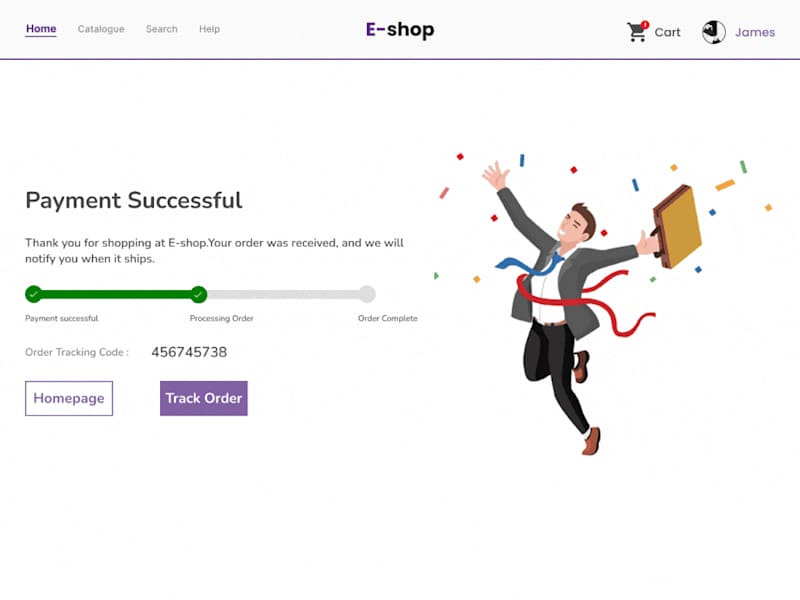 Cover image for Elevating E-Commerce – website design