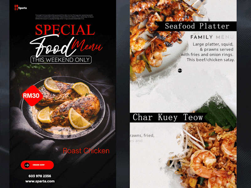 Cover image for Social Media Content Design_Promotional Posts/Ads_F&B